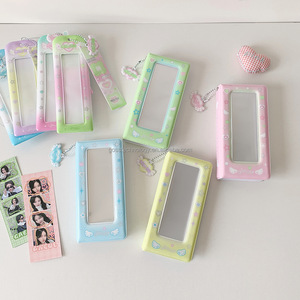Nouveau Kpop 4 coupes Album Photo 4 emplacements Photocard Collect Holder Album Photo Offre Spéciale stockage Recueillir livre avec pendentif porte-clés - Product Image 3