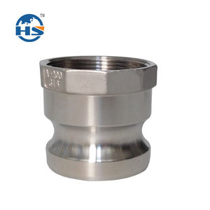 Adaptador de fundición de inversión de alta calidad tipo SS316 a Acoplamiento Camlock NPT BSP Acoplamiento de conexión rápida tipo Camlock a - Product Image 1