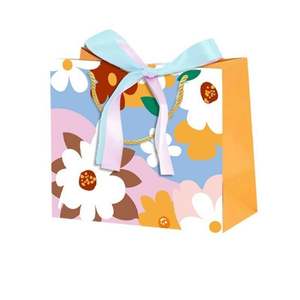 Luxury Premium Eco-Friendly Lightweight Durable Paper Clothing Packaging <b>Bags</b> Gift <b>Bag</b> Ribbon Handle for Shopping Wedding <b>Sweets</b> - Product Image 1