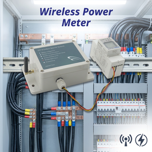 Enregistreur de données de tension triphasé Moniteur d'énergie intelligent Compteur de puissance sans fil Modbus Rs485 - Product Image 1