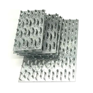 Plaque métallique galvanisée 1 mm d'épaisseur, plaque à clous pour charpente, plaque à clous pour charpente de <span class=keywords><strong>maison</strong></span> en bois - Product Image 1