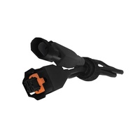 Cableado de 2 pines SCR, arnés de cableado personalizado para automóvil, conector de sensor, enchufe de inyector, terminal hembra y macho impermeable