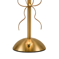 Lampe de table de luxe avec abat-jour à volants, lampe de bureau LED à trois couleurs réglables, décoration pour chambre à coucher et salon