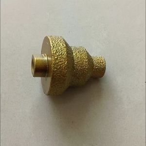 Forets diamantés à pagode brasés robustes M10/M14 <span class=keywords><strong>pour</strong></span> le perçage et l'alésage de carreaux, pierres et roches <span class=keywords><strong>pour</strong></span> travaux de pierre - Product Image 2