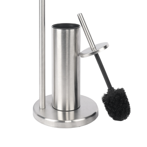 Durevole supporto da pavimento <span class=keywords><strong>scopino</strong></span> <span class=keywords><strong>e</strong></span> <span class=keywords><strong>porta</strong></span> <span class=keywords><strong>carta</strong></span> Set bagno semplice acciaio <span class=keywords><strong>porta</strong></span> <span class=keywords><strong>carta</strong></span> <span class=keywords><strong>igienica</strong></span> con supporto per <span class=keywords><strong>scopino</strong></span> wc - Product Image 4