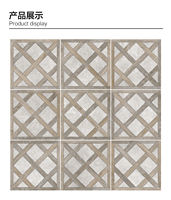 Carreaux de sol artistiques 300x300 pour jardin, salle de bain, cour et balcon