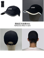 Gorra de Béisbol Unisex con Logotipo, Impermeable, de 5 Paneles, 100% Poliéster Oxford, Corona Suave de Velour, Cierre de Hebilla Metálica, Ligera y Transpirable