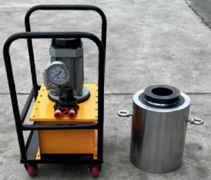 Digital <span class=keywords><strong>Pressure</strong></span> <span class=keywords><strong>Gauge</strong></span> Pointer 1000KN Concreto Anchor Pullout Tester AP-1000D Bomba Elétrica - Product Image 6