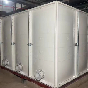 FRP GRP modulare assemblato <span class=keywords><strong>1000</strong></span> Ltr forma quadrata serbatoio di acqua PVC plastica pioggia serbatoi di acqua nelle filippine - Product Image 1