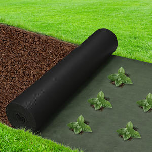 <span class=keywords><strong>Film</strong></span> de paillage anti-âge bicolore PP/UV 3,3 pi x 33 pi, tissu paysager pour le contrôle des mauvaises herbes, pour parterres de <span class=keywords><strong>jardin</strong></span> et allées, géotextile à découper - Product Image 5