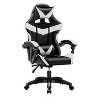 Chaise de jeu ergonomique personnalisée de haute qualité avec pivotement à 360°, accoudoirs réglables en hauteur, base en métal - Vente chaude