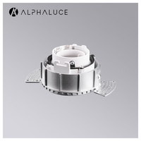 Spot LED encastré carré COB en aluminium, dimmable, 8W/18W, IP65, sans cadre, pour éclairage de plafond de salle de bain