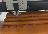 Robot de distribution de colle rotatif automatique Machine de distribution de colle à 3 axes avec colle thermofusible, UV, résine
