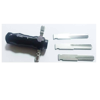 Kit d'outils de serrurier en aluminium pour ouverture rapide et réparation de serrures, résistant aux intempéries pour utilisation en cas d'urgence, ensemble professionnel d'ouverture de serrures
