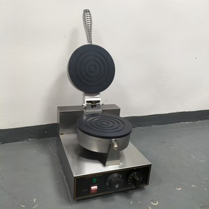 Tabletop Mosquito Coil <b>Waffle</b> <b>Maker</b> 1200W Stainless Steel Electric Round <b>Waffle</b> Stove For Bread Cake Sandwich Making - Product Image 1