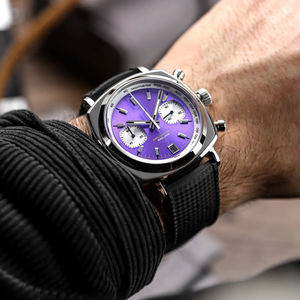 Montre de sport pour homme tendance, marque haut de gamme, chronographe étanche personnalisé, quartz, fabriqué en Chine - Product Image 4