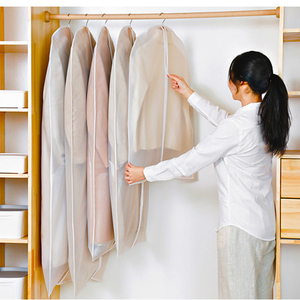 <span class=keywords><strong>Porte</strong></span>-vêtement <span class=keywords><strong>Housse</strong></span> Étanche À La Poussière Étanche Penderie Vêtements Protecteur Grand Épaissir Fermeture À Glissière Robuste <span class=keywords><strong>Porte</strong></span>-Vêtements Couverture - Product Image 4