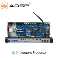 Usine en gros métal karaoké effecteur haut-parleur processeur processeur Audio numérique Double écho Bluetooth/filaire/connectivité USB