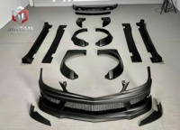 Kit d'amélioration de carrosserie pour voiture, accessoires, couvre-pare-chocs avant, garde-boue, diffuseur arrière compatible Mercedes-Benz W204