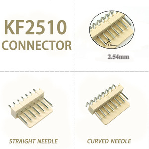 Connecteur de fil à carte à aiguille droite KF2510-8A, pas de 2,54 mm, 7 broches, connecteur SMT, alternatives MOLEX 22272071 - Product Image 6