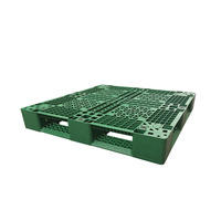 Palette en plastique Hdpe, supports empilables, palette poubelle, robuste, lot de 10 pièces, 1100x1100x150, prix bon marché