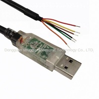 FEANTEEK Struggler-Conversión de actualización de descarga dúplex completa, UART FT232 de 6 núcleos, 10/100Mbps, 1, 2, 2, 2
