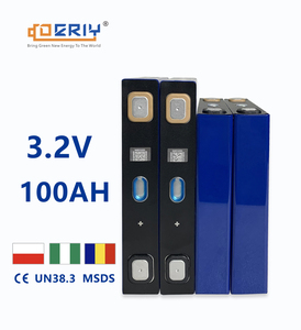 Deriy 4000 Cycle 100Ah Lifepo4 sel prismatik 3.2V 100Ah V1 baterai surya siklus tinggi Lifepo4 produk Ion Lithium prismatis - Product Image 6