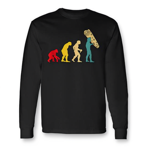 T-shirt a maniche lunghe Evolution Flatbread Norwegian Cuisine Lefse - Product Image 2