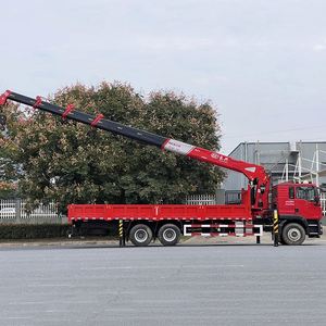 รถบรรทุกติดเครน Sinotruk TX 6*4 14 ตัน ออกแบบมาเพื่อยกและบรรทุกของได้ในตัว  ประสิทธิภาพการรับน้ำหนักยอดเยี่ยม - Product Image 4