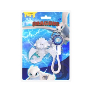 Édition officielle sous licence de l'Asie du Sud-Est du film « Comment dresser votre <span class=keywords><strong>dragon</strong></span> 3 » de Universal Pictures, porte-clés Luna et Toothless - Product Image 6