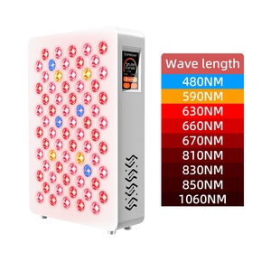 Panel <span class=keywords><strong>de</strong></span> Fotones <span class=keywords><strong>de</strong></span> <span class=keywords><strong>Luz</strong></span> Roja <span class=keywords><strong>de</strong></span> Terapia <span class=keywords><strong>de</strong></span> <span class=keywords><strong>Luz</strong></span> Infrarroja Cercana, Multi-Longitud <span class=keywords><strong>de</strong></span> Onda, <span class=keywords><strong>Luz</strong></span> Roja para Terapia Facial y Corporal Completa con Soporte - Product Image 1