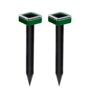 Repelente de topos solar <span class=keywords><strong>para</strong></span> disuasión de animales ultrasónica de jardín con control de plagas sin <span class=keywords><strong>veneno</strong></span> de carga automática solar - Product Image 1