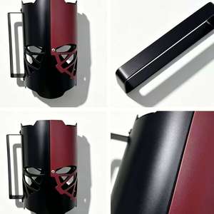 Support de brûleur à gaz portable en métal de style cheminée pour foyer extérieur avec poignée - Product Image 2
