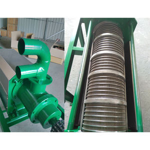 कारखाने की आपूर्ति गाय का गोबर निचोड़ने विभाजक मशीन सुअर चिकन खाद पानी निकालने मशीन - Product Image 6