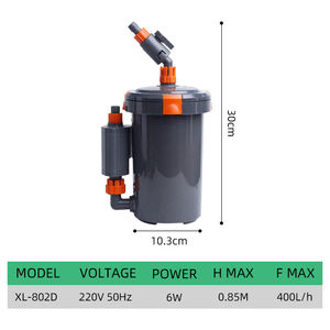 กรองนอกตู้ปลา Xilong XL-802D 6W 220V อัตโนมัติ 150 มล. พลาสติก สำหรับตู้ปลาทอง ใช้ในห้องนั่งเล่นและบนโต๊ะ - Product Image 6