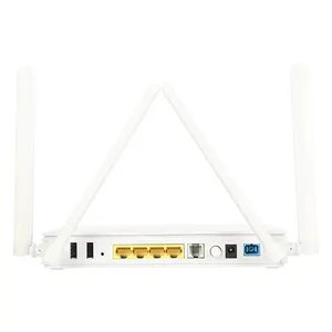 Optical Network Terminal English Firmware 4 Antenna WIFI Support Bridge and Route Dual band 1GE 3FE 1POTES XPON ONU ONT