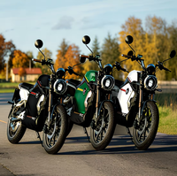 Super SOCO TC Scrambler Adult Electric Motorcycle Dual Battery Long Range Wholesale Lithium Electric Motorbike