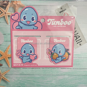 <span class=keywords><strong>Marque</strong></span>-pages magnétiques en papier <span class=keywords><strong>à</strong></span> motifs de dessins animés mignons, forme et motif personnalisés, fournitures scolaires et de bureau, cadeaux d'affaires pour la Journée des enfants - Product Image 6