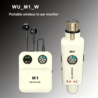 Système de monitoring intra-auriculaire sans fil portable, écouteurs de retour de scène professionnels pour chanteurs, diffusion en direct et performances en extérieur