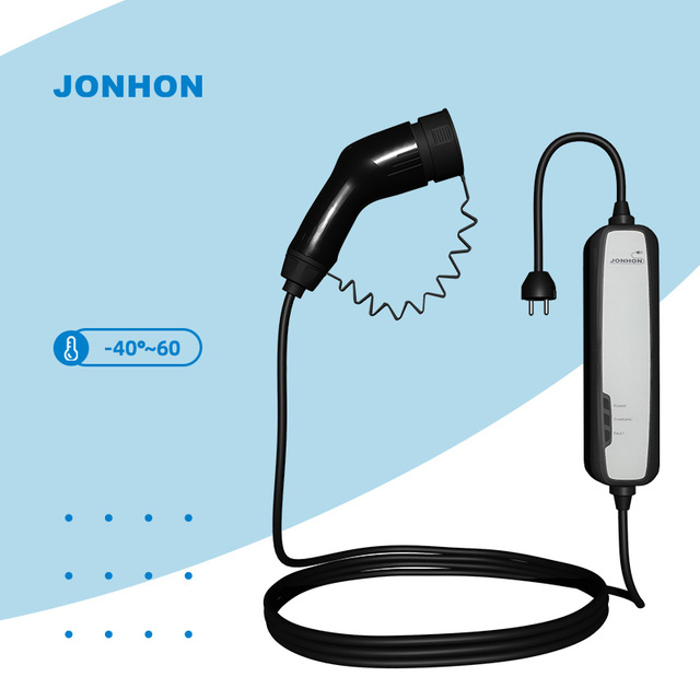 OEM European Standard Type2 Mode 2 Ev AC Charger 6A/8A/10A/13A/16A/32A New Condition Portable Ev Wallbox Ev Charging Pile
