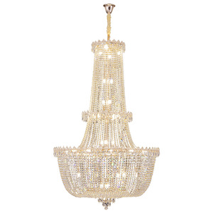 Zèle Éclairage De Mariage Éclairage Décoratif Salon Hall Décor Escalier Grand Long Lustre En Cristal Lumière - Product Image 6