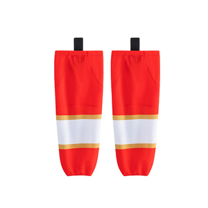 Chaussettes <span class=keywords><strong>de</strong></span> hockey OEM en gros avec tissu en maille pour l'entraînement, pour vêtements <span class=keywords><strong>de</strong></span> sport, impression par sublimation, chaussettes <span class=keywords><strong>de</strong></span> hockey sur glace - Product Image 4