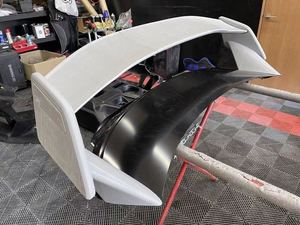 Becquet arrière en fibre de carbone Style résultat pour Toyota GR86 - Product Image 2