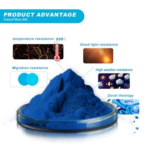 Orasol màu xanh 855 phthalocyanine màu xanh kim loại phức tạp thuốc nhuộm bột công nghệ Đức cho sự xuất hiện trong in ấn sơn thuốc nhuộm - Product Image 2