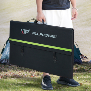 ALLPOWERS Panneau solaire 600W avec MC- 4 pour centrale solaire Cellule solaire pliable Chargeur solaire 22% Cellules <span class=keywords><strong>solaires</strong></span> à haut rendement - Product Image 3