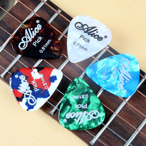 <span class=keywords><strong>Guitare</strong></span> électrique Alice 100A Pick Color Celluloid, avec boîte, 100 pièces, manchons <span class=keywords><strong>pour</strong></span> doigts, fabrication en Guangdong - Product Image 3