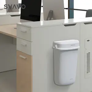Tempat Sampah Plastik Abs Toilet Berkualitas Tinggi dengan Tutup Tempat Sampah Kantor Smart Ashbin Sensor Otomatis Tempat Sampah