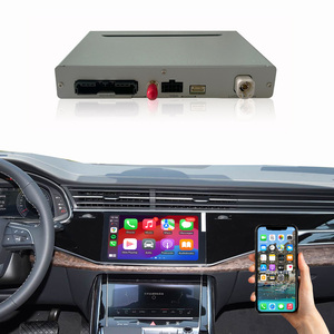 Box Wireless MMI CarPlay per Audi A6 <span class=keywords><strong>A7</strong></span> A8 Q6 Q7 Q8 2019-2025 Sistema MIB3 Android Auto Controllo Touch Mirror Link Telecamera Posteriore - Product Image 1