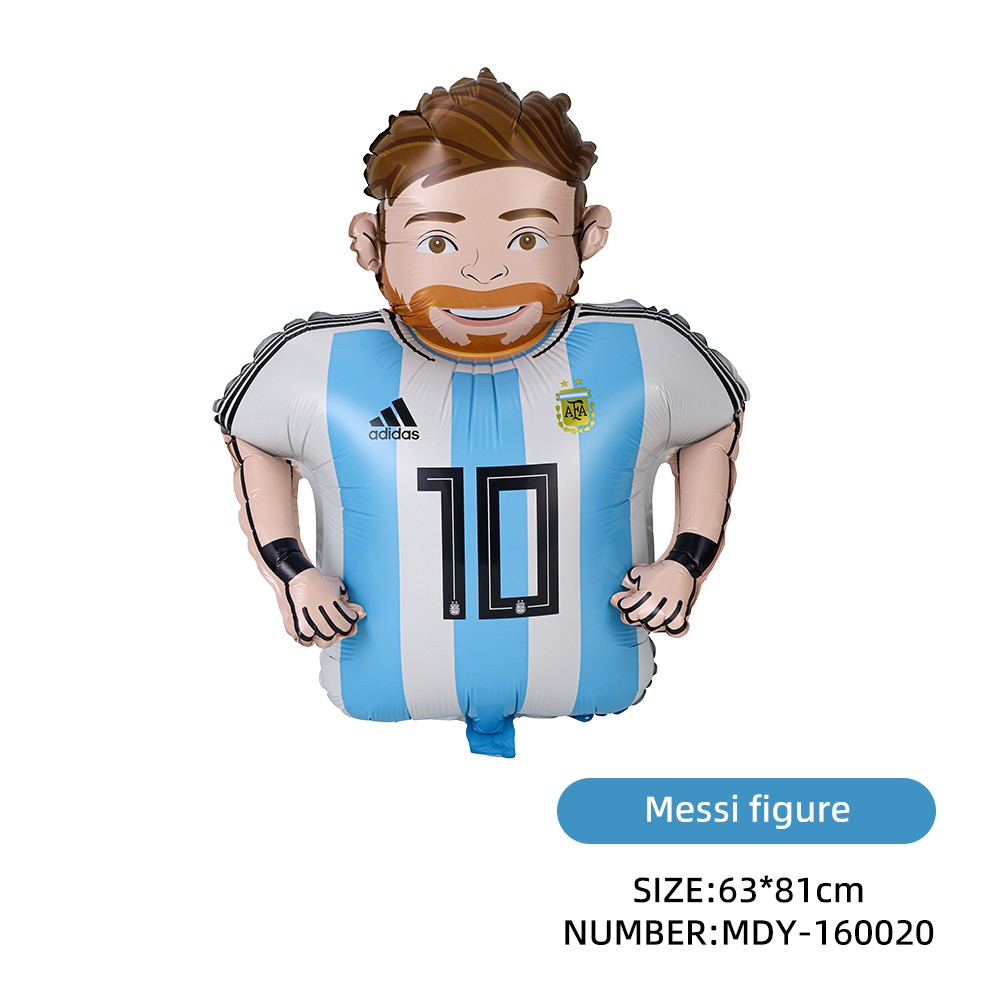L. Messi character in blue