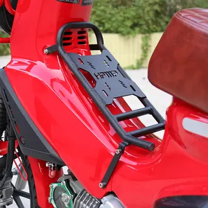 Braket rak penyimpanan motor, mudah dipasang, aksesori suku cadang sepeda motor untuk Honda Super Cub